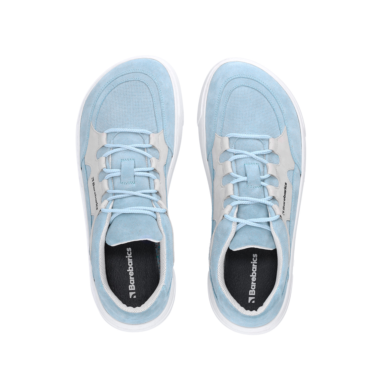Barefoot tenisky Barebarics Evo - Light Blue & White