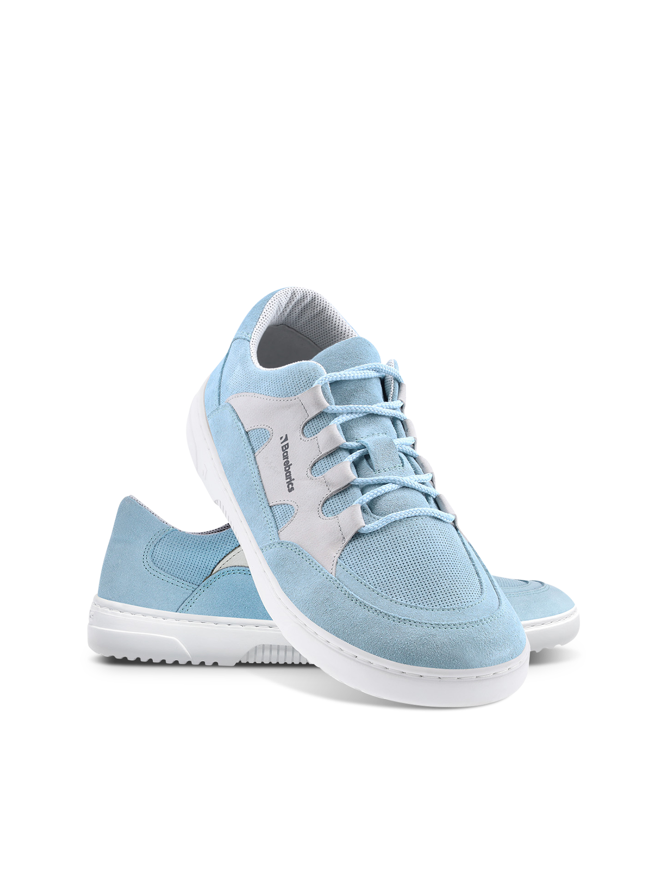 Barefoot tenisky Barebarics Evo - Light Blue & White