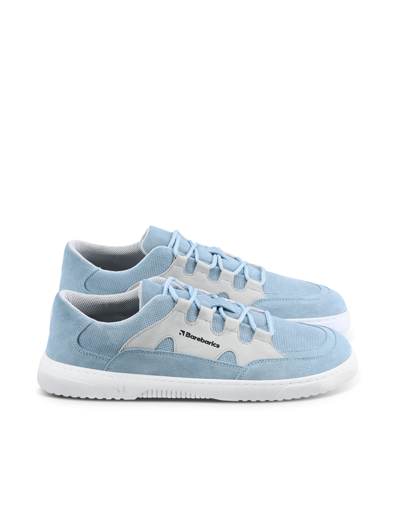 Barefoot tenisky Barebarics Evo - Light Blue & White