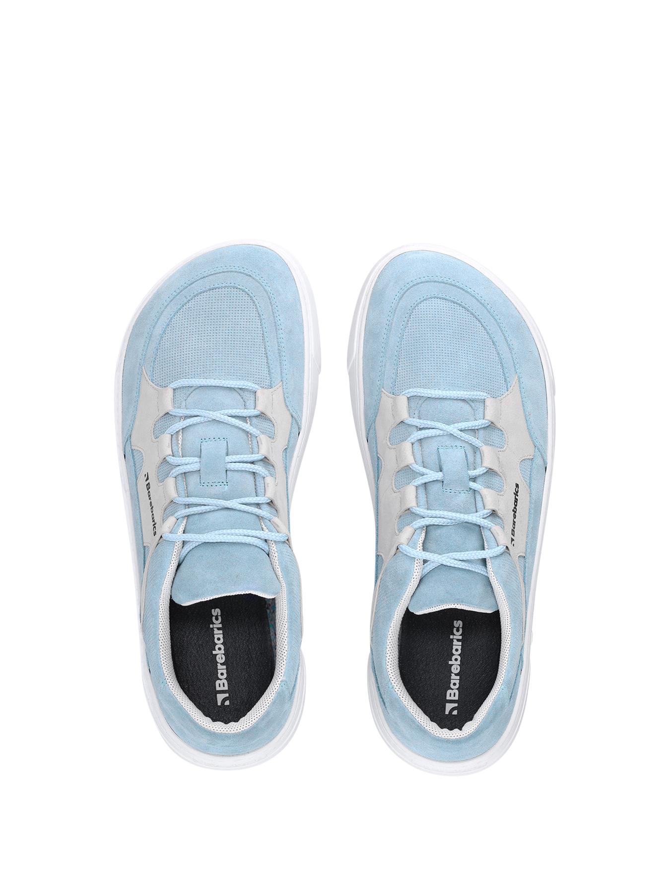 Barefoot tenisky Barebarics Evo - Light Blue & White