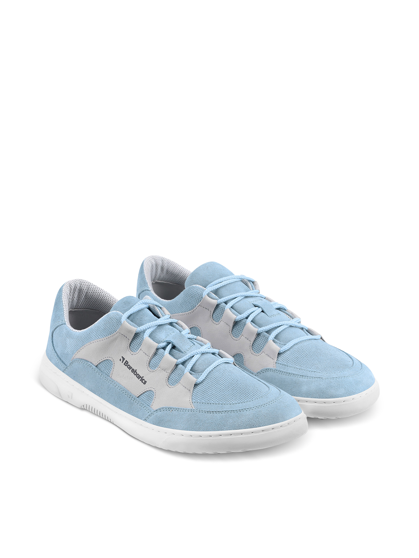 Barefoot tenisky Barebarics Evo - Light Blue & White