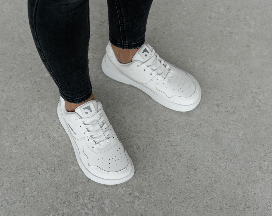 E-shop Barefoot tenisky Barebarics Zing - All White