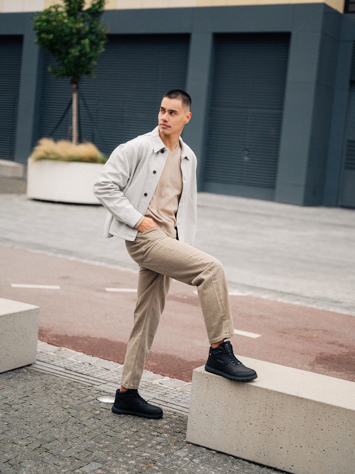 Barefoot topánky Barebarics UrbanEdge - All Black
