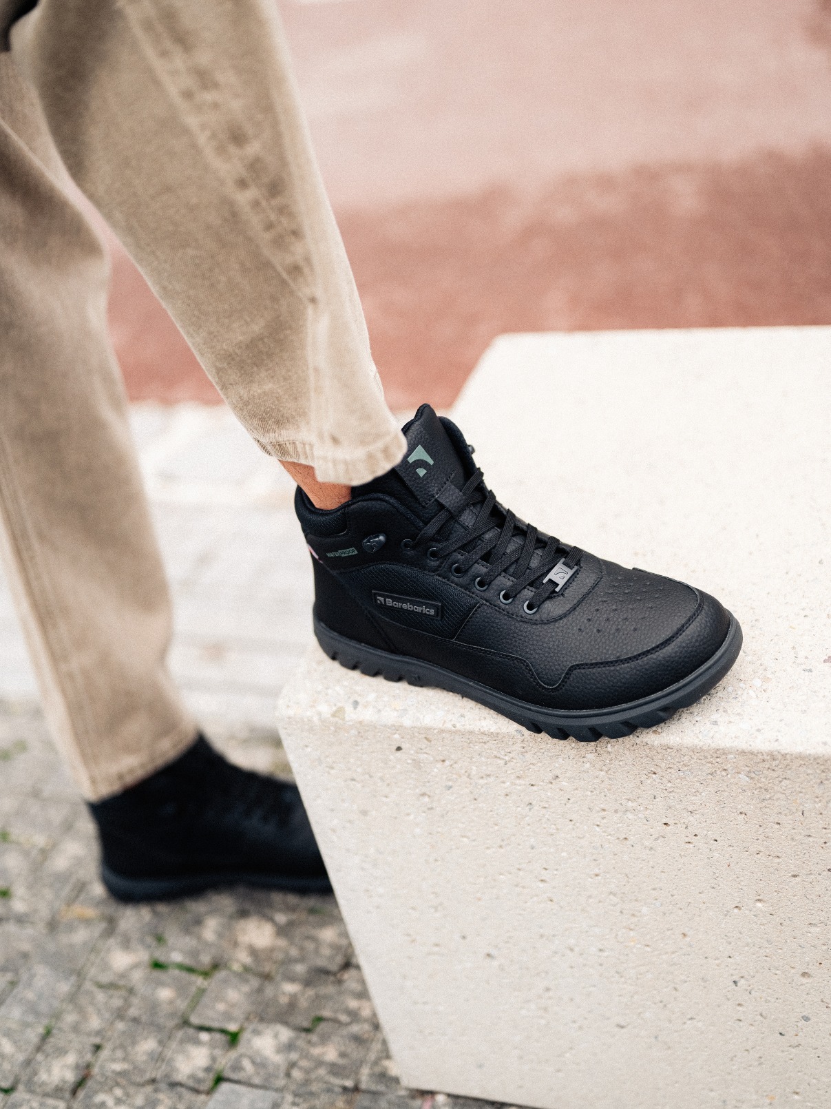 Barefoot topánky Barebarics UrbanEdge - All Black