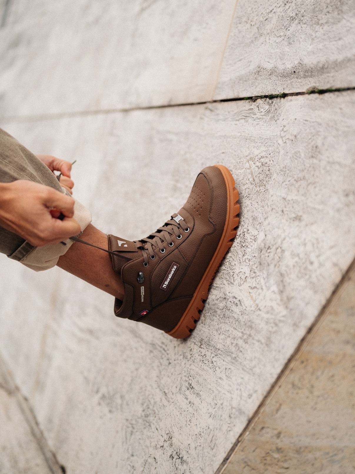 Barefoot topánky Barebarics UrbanEdge - Dark Brown