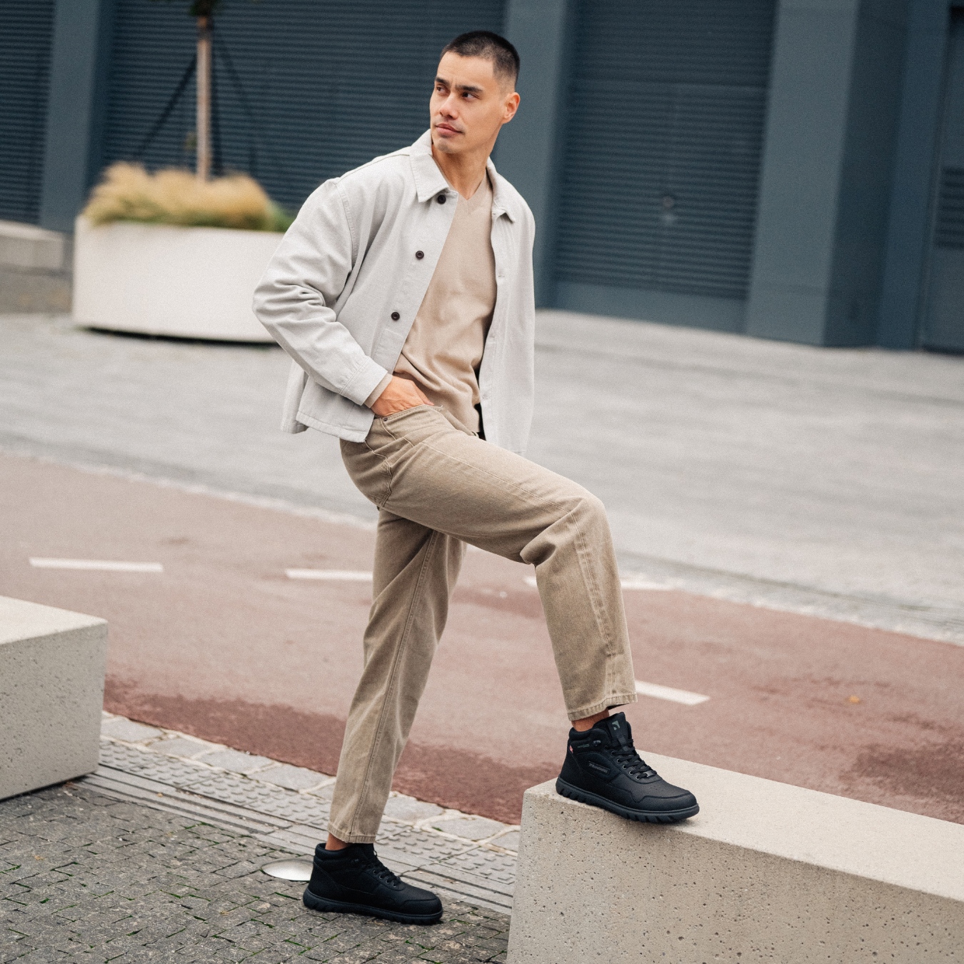 Barefoot topánky Barebarics UrbanEdge - All Black