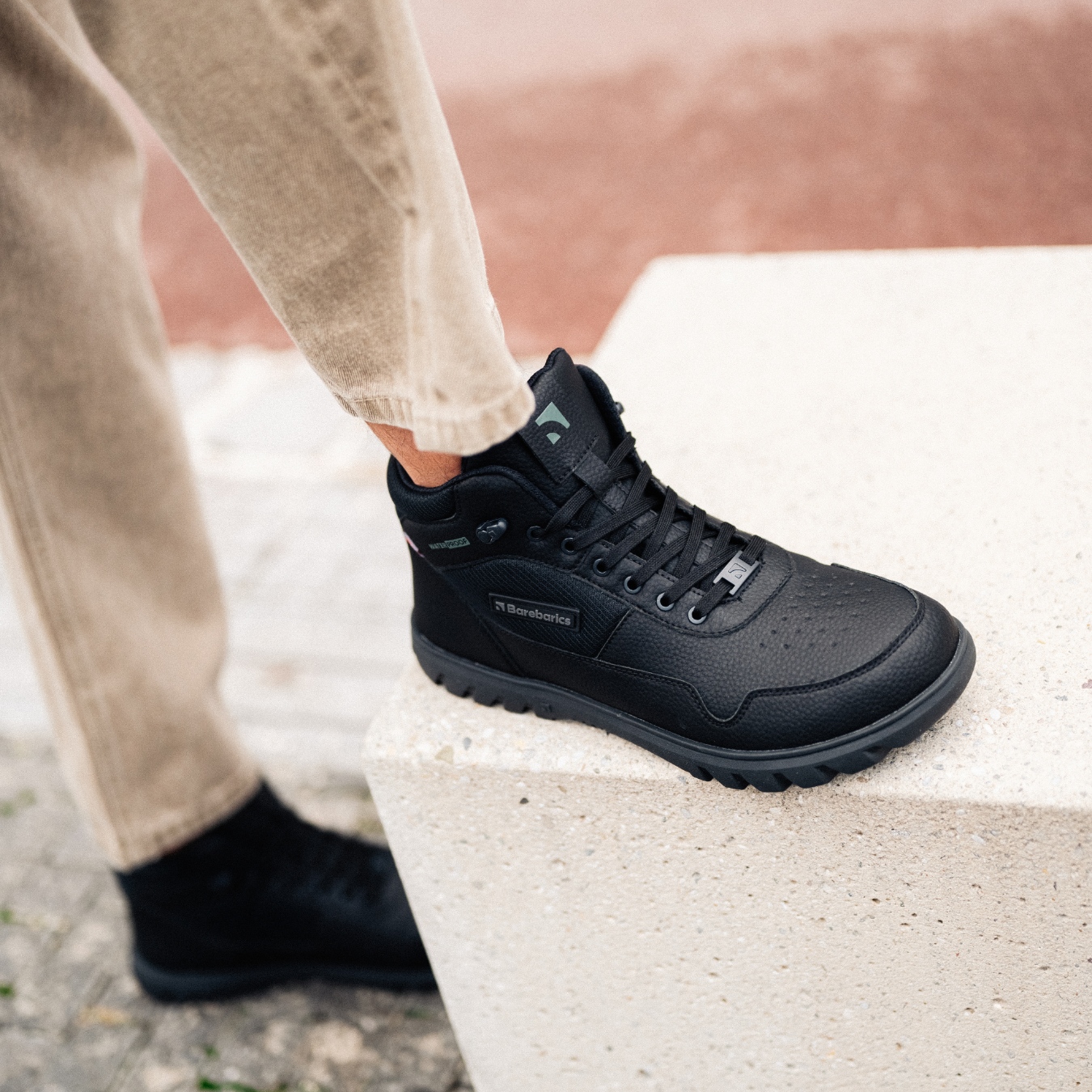 Barefoot topánky Barebarics UrbanEdge - All Black