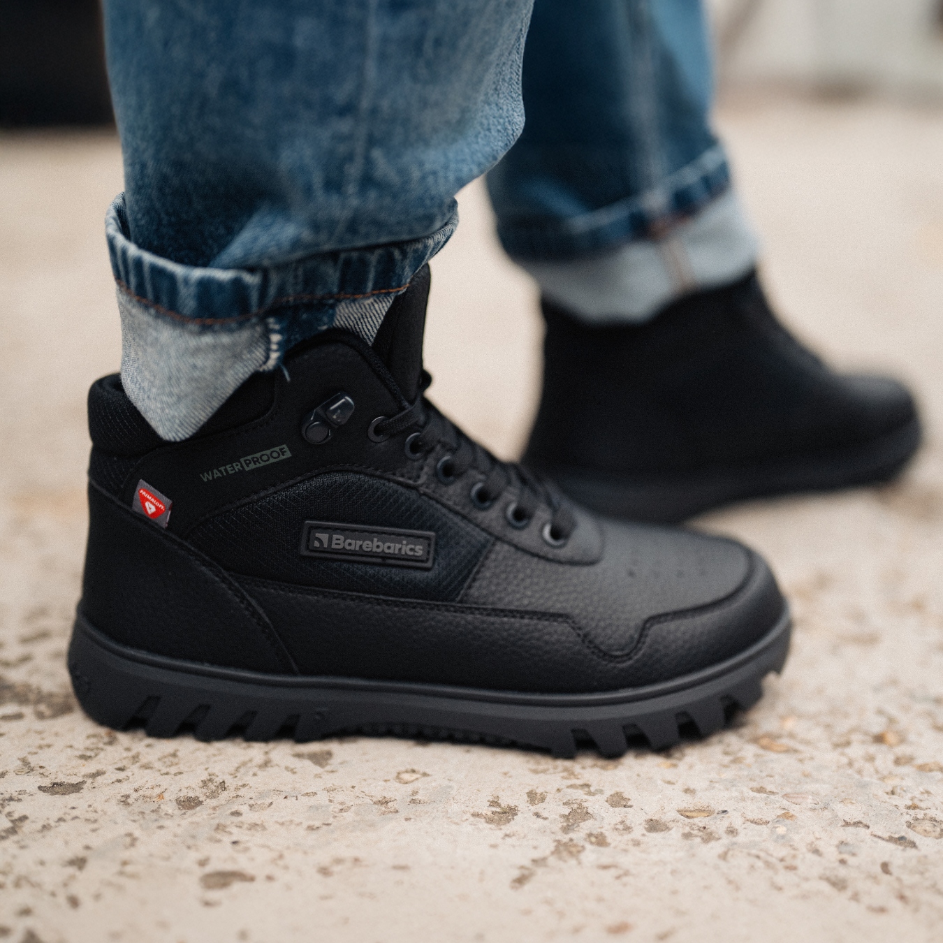 Barefoot topánky Barebarics UrbanEdge - All Black