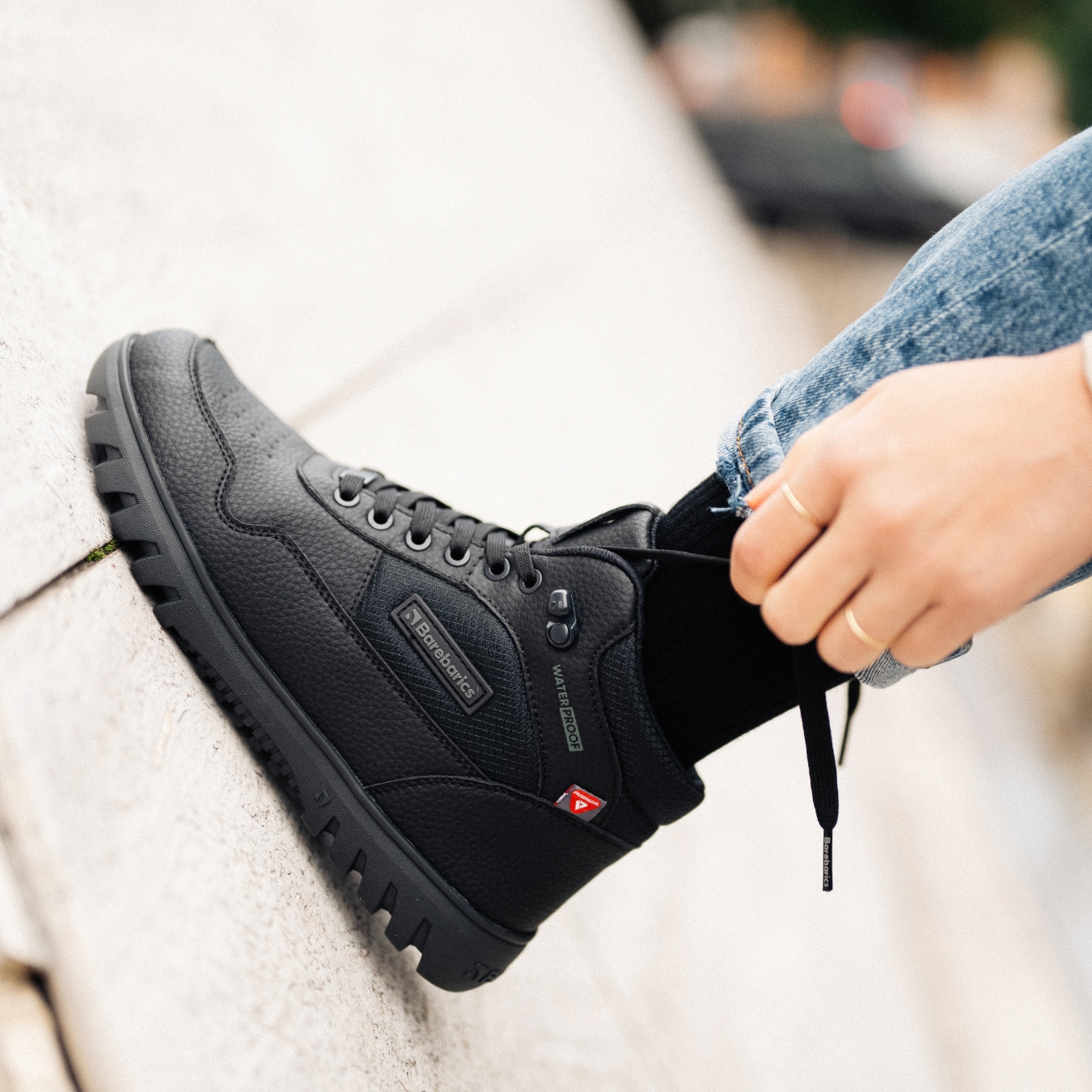 Barefoot topánky Barebarics UrbanEdge - All Black