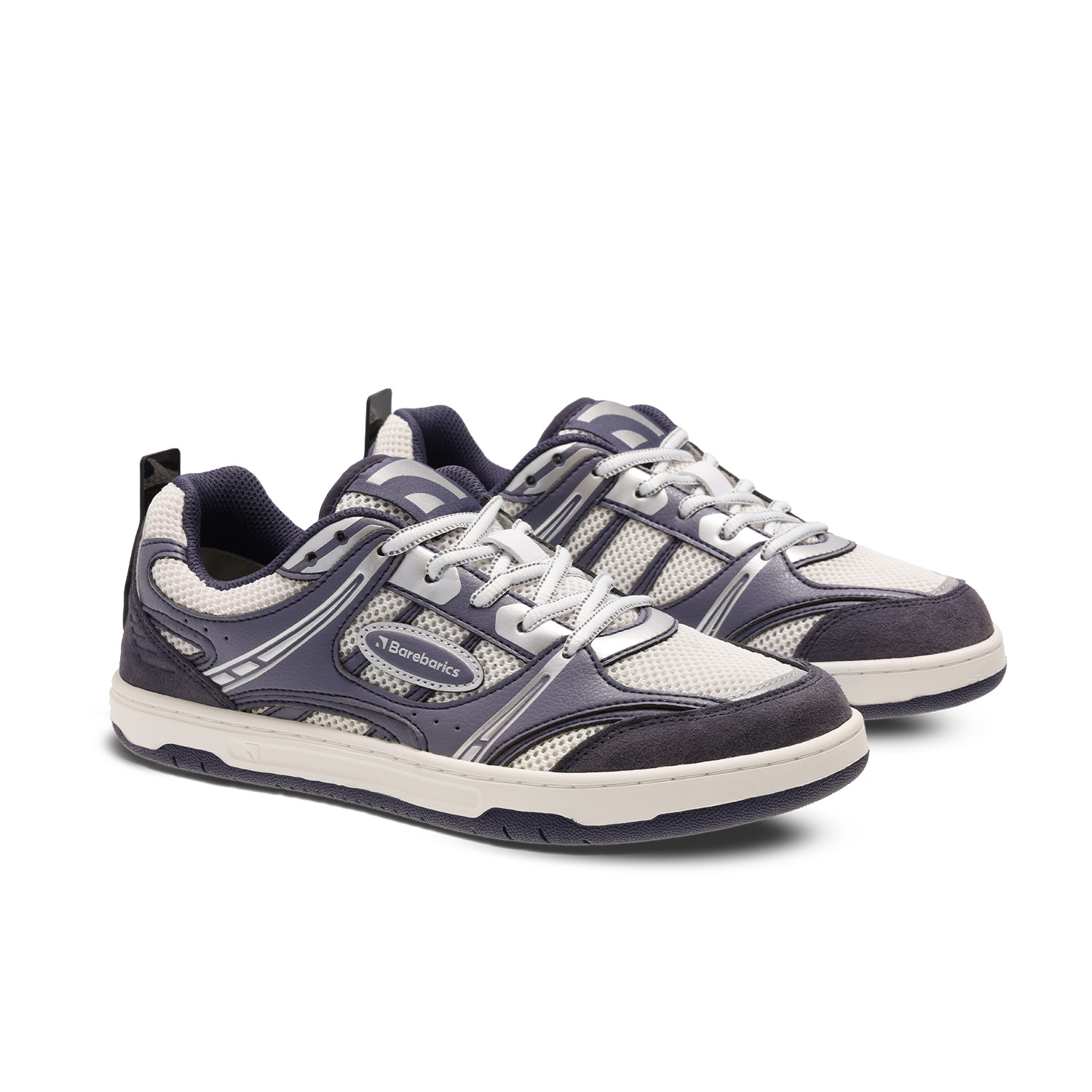 Barefoot tenisky Barebarics Dropsta - Blue & Silver