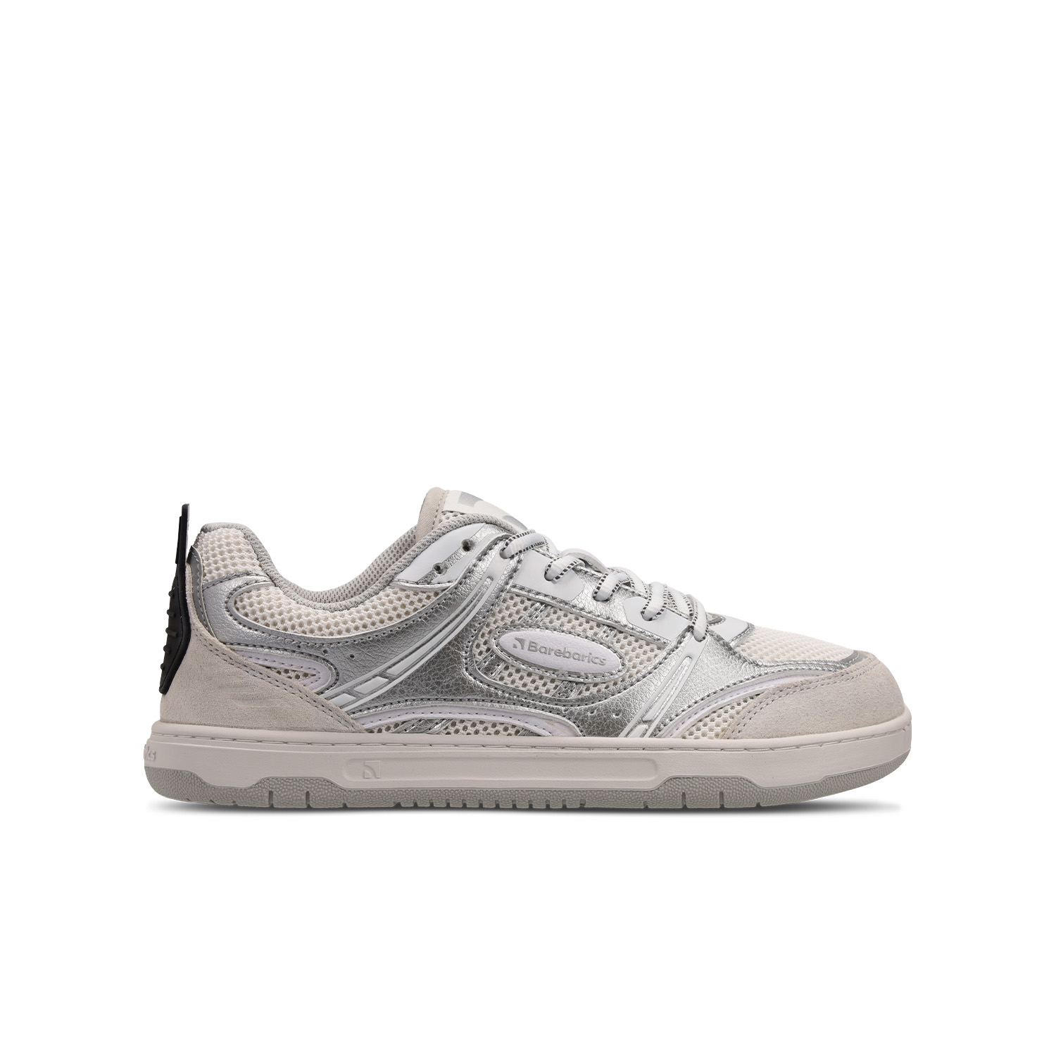 Barefoot tenisky Barebarics Dropsta - Silver & White