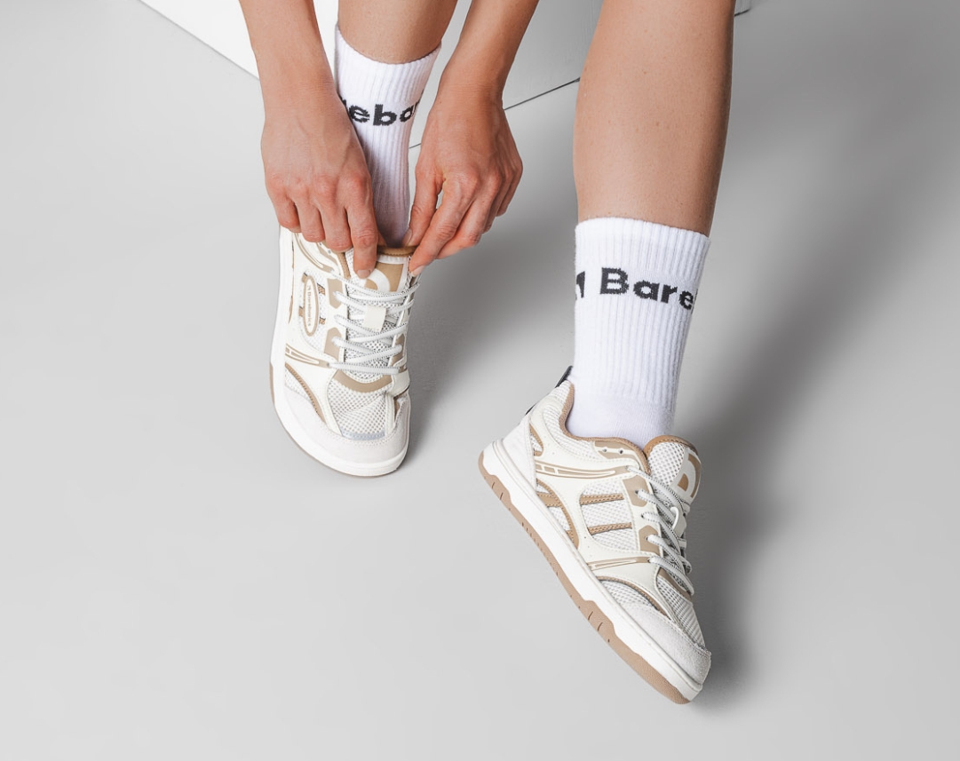 Barefoot tenisky Barebarics Dropsta - Beige